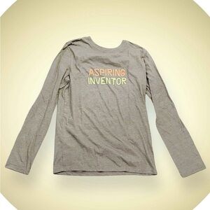 NWOT Cat & Jack “Aspiring Inventor” Long Sleeve Tee
